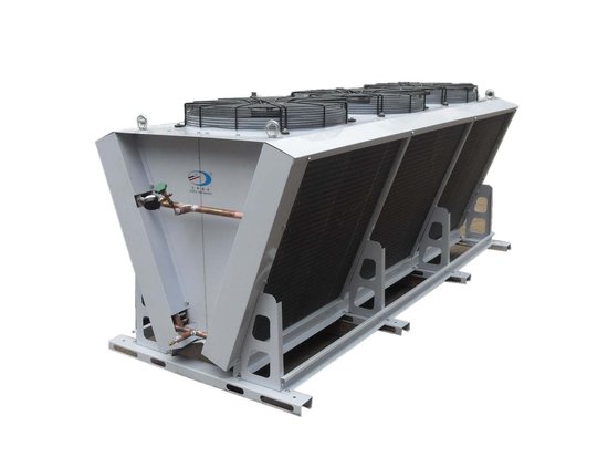 武漢制冷設(shè)備—V型風(fēng)冷冷凝器