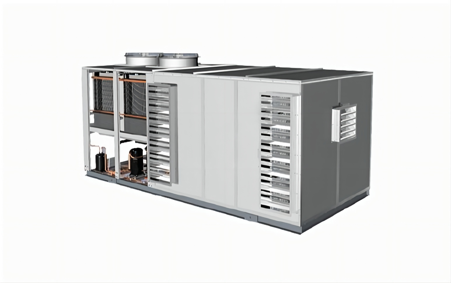一體式雙冷高效螺桿式空調(diào)機(jī)組