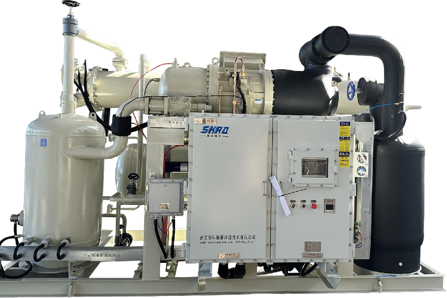 ???防爆型半封閉螺桿式壓縮冷凝機(jī)組